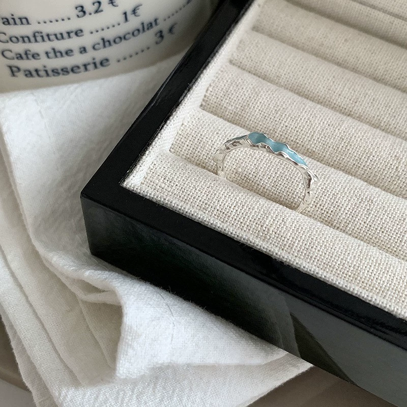 Accessory, nail decoration, small design ring, elastic strap, high-quality style, simple and elegant design
