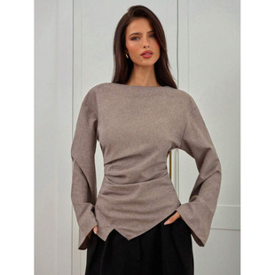 C 51495 Ladies' off-shoulder sweater Ůʿ¶��ë�¿羳��