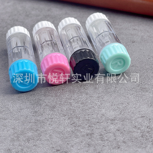 RGP rigid contact lens case simple hard lens case contact lens companion box care box wholesale stable supply