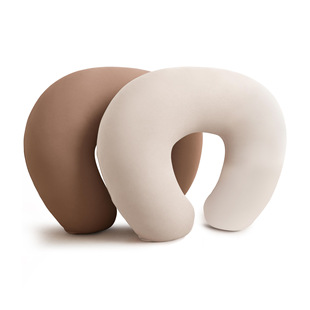 Cross-Border Baby Nursing Pillow, Feeding Pillow Cover, Elastic U-Shaped Baby Learning Sitting Pillow, Removable Pillow Cover