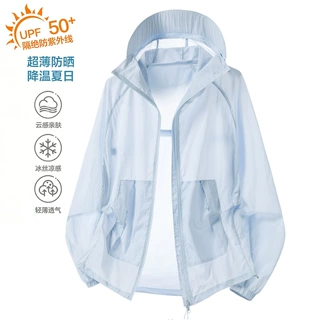 冰丝防晒衣女夏季2026新款防紫外线轻薄透气原纱防晒服外套