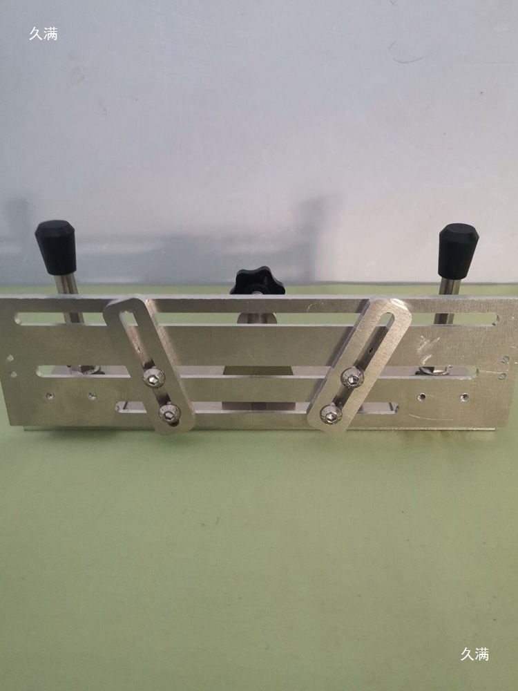 新款手持换面磨刀架开V夹定角磨刀器砂带机开刃定位器DIY多孔滑轨