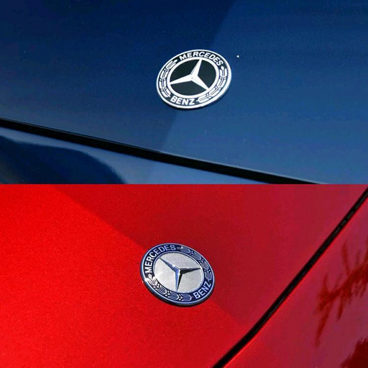 Suitable for Mercedes-Benz hood emblems, ABCERS series, GLA, GLC, GLK, CLA, CLS, flat front hood emblems