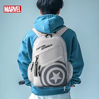 Мужской рюкзак Marvel большой вместимости, простой модный бренд для средней школы, студенческая сумка, дорожный рюкзак Капитана Америки