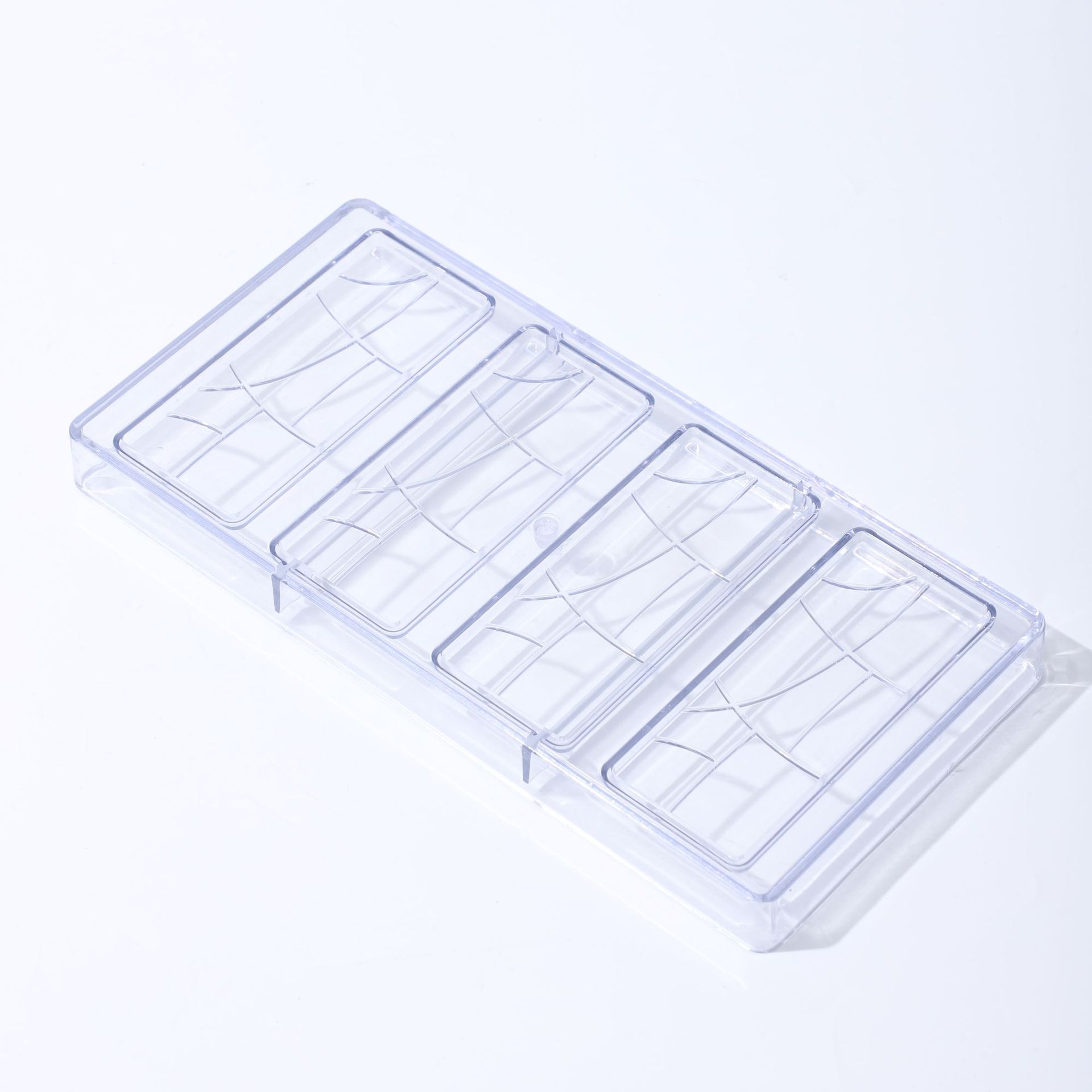 Suministro directo de fábrica molde de chocolate DIY herramientas para hornear molde de caramelo de chocolate de plástico duro molde para hornear