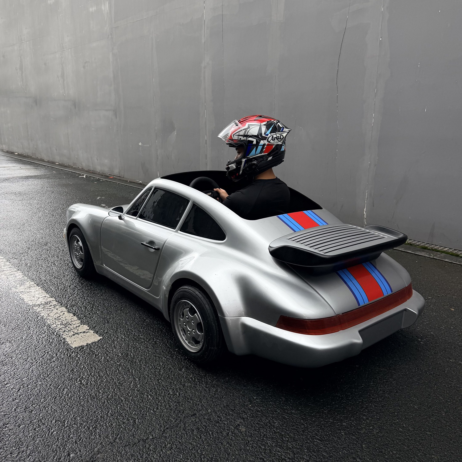 Kart Eléctrico de Cuatro Ruedas Todoterreno de Hierro y Plástico image 4