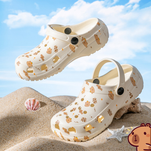 Lida Nicole Pibala Children's Holeshoes for Boys 2025 Model, Outdoor for Girls, Beach Anti-Slip Indoor Slides Summer