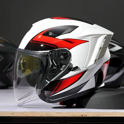 Vehicle Summer All-Season Safety | Motosiklet kaskı (dəbilqə) - r05-tornado-black-and-red-s-size-51cm-53cm
