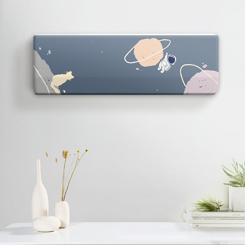 Cubierta del acondicionador de aire colgando cubierta de polvo universal 2022 Nuevo Hogar cubierta colgante cubierta de alta cubierta elástica cubierta de tela al por mayor