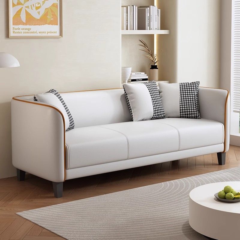 Sofa Living Room Small Apartment Fabric Sofa Simple Rental House B&B Bedroom Apartment Combination Double or Three Person Small Sofa