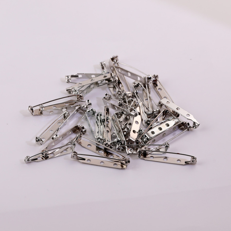 safety pin with lock pin anti-prick hand safety pin diy handmade self-made pin badge accessories material accessories