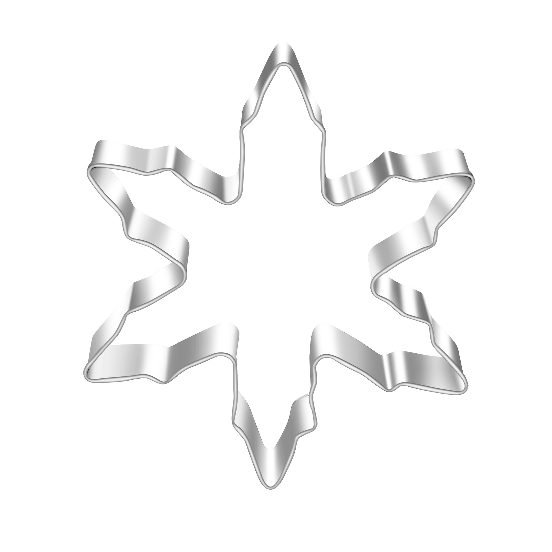 23g Weight Bakeware Kitchen and drinking utensils 1 Piece Quantity Daily Occasion Stainless Steel Material Christmas Festival Star, Snowflake Pattern Simple Style Style Christmas Simple Style Star Snowflake Stainless Steel Bakeware 1 Piece 72