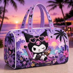 Сумка с 3D-принтом Kuromi и Hello Kitty на заказ