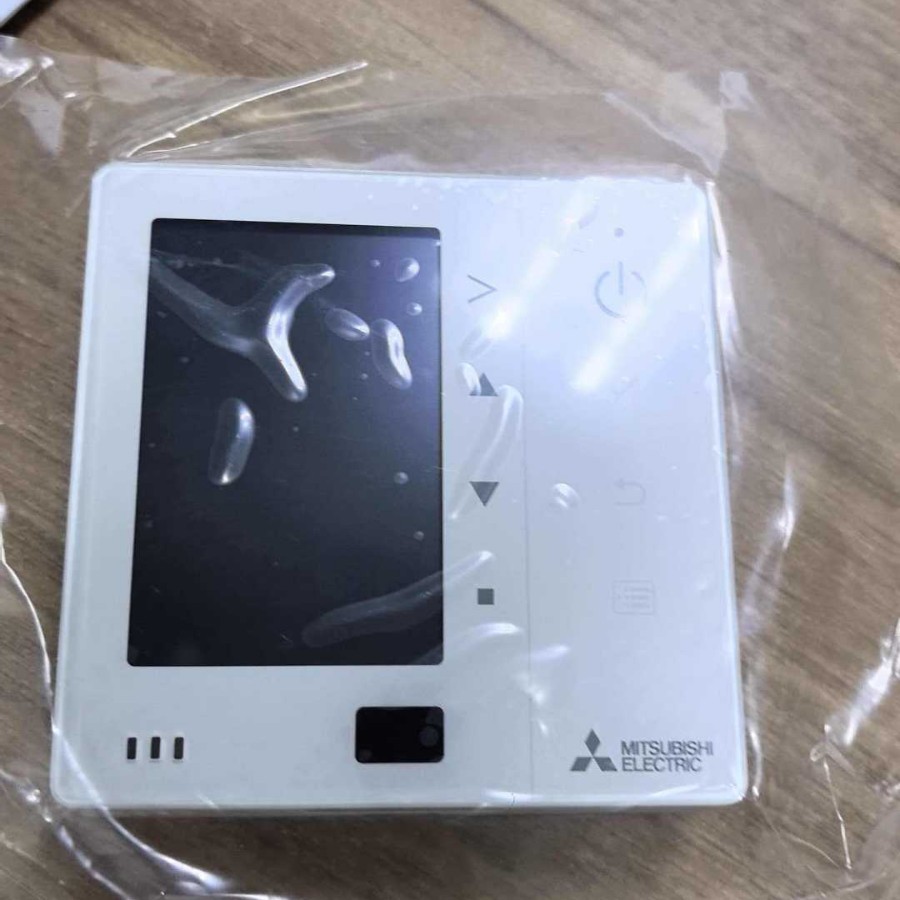 三菱电机中央空调86型线控器PAR-FS01MAC-WR办公室冷暖变频温控器