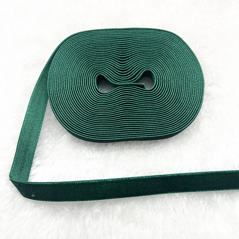 Fabricantes al por mayor 1CM hechos a mano embalaje de regalos de cinta de lana unilateral cinta de cebolla cinta de terciopelo decoración DIY