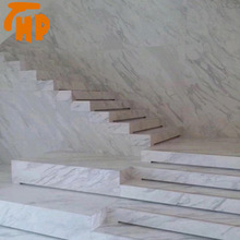 卡拉拉白色大理石牆磚廠家供應現代簡約經典裝飾樓梯台面台階地磚