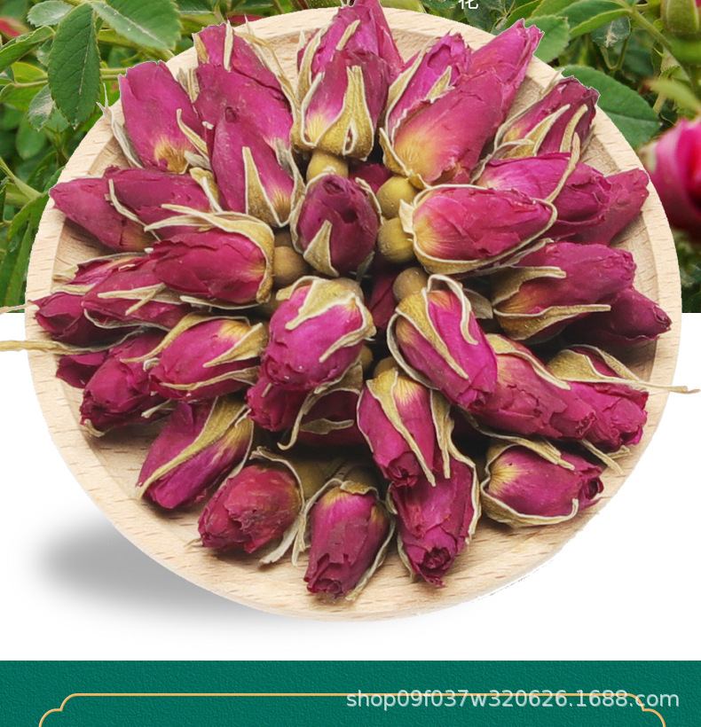 Pingyin Rose Bud Tea Mei Gui Hua Dried Rose Flowers for Brewing 500g Low Temperature Dried overview