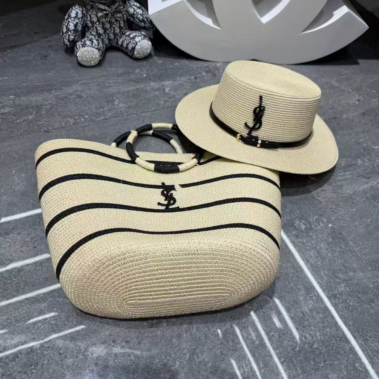 Bolsa de mano de damas, bolsa de paja, bolsa de playa, gorra de paja de gran capacidad, bolsa de viaje, bolsa de tejido, bolsa especial, suministro spot transfronterizo image 5