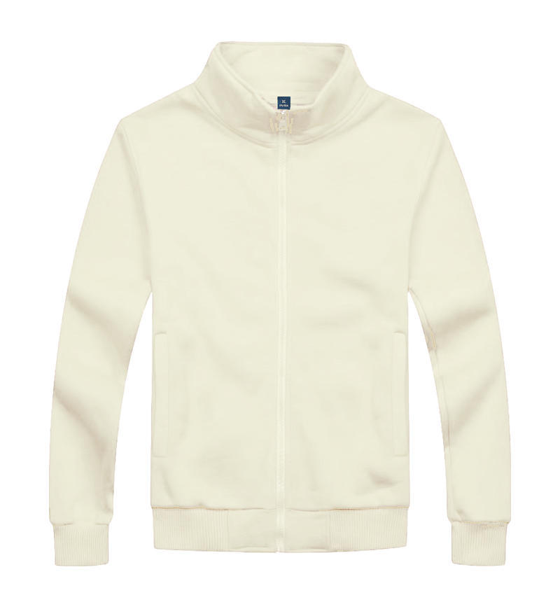 Otoño y invierno Cardigan camiseta publicitaria camiseta cultural ropa de clase ropa de trabajo chaqueta de manga larga con camisa de cuello de vello logotipo personalizado