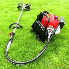 苗床土ほぐし草刈機、農家用ガソリン斜め吊り背負式草刈機、4ストローク開墾草刈機