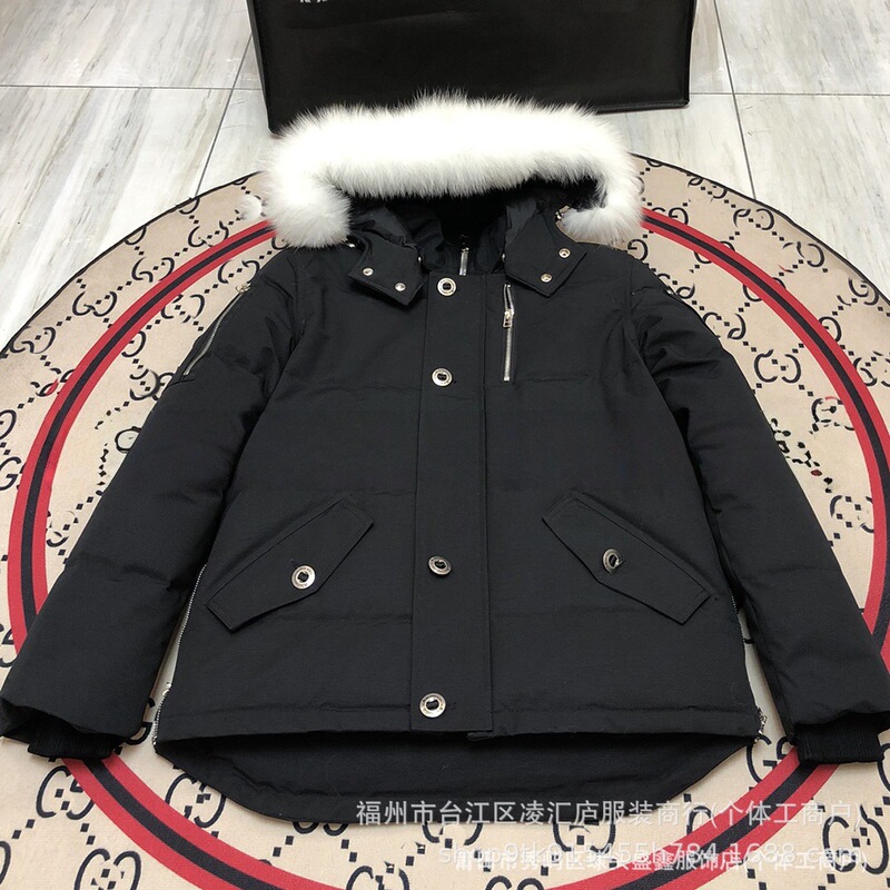 Cross-border moose scissor down jacket, model 05 for women, model 06 for men, 3Q fox fur, Canadian style i parka coat Cross-border moose scissor down jacket, model 05 for women, model 06 for men, 3Q fox fur, Canadian style i parka coat