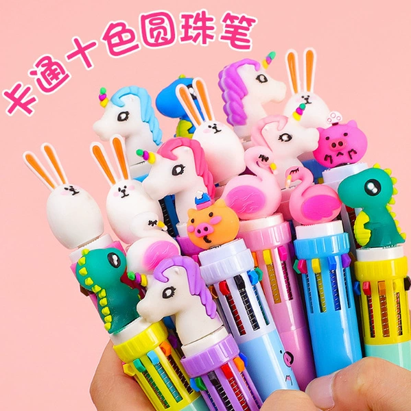 Cartoon ballpoint pen, 3 pieces
