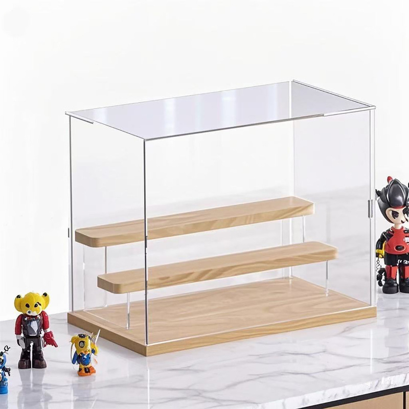 バブルマートディスプレイボックスブラインドボックスラック収納手作り人形モデル透明防塵キャビネットアクリルに適しています|undefined
