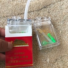 亚克力烟盒水烟壶便携双重过滤烟丝/卷烟两用带配件可清洗