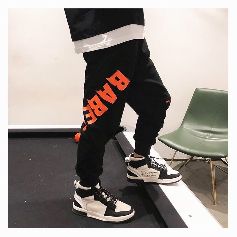 Simple Style Style Simple Style Letter Polyester Boys Pants