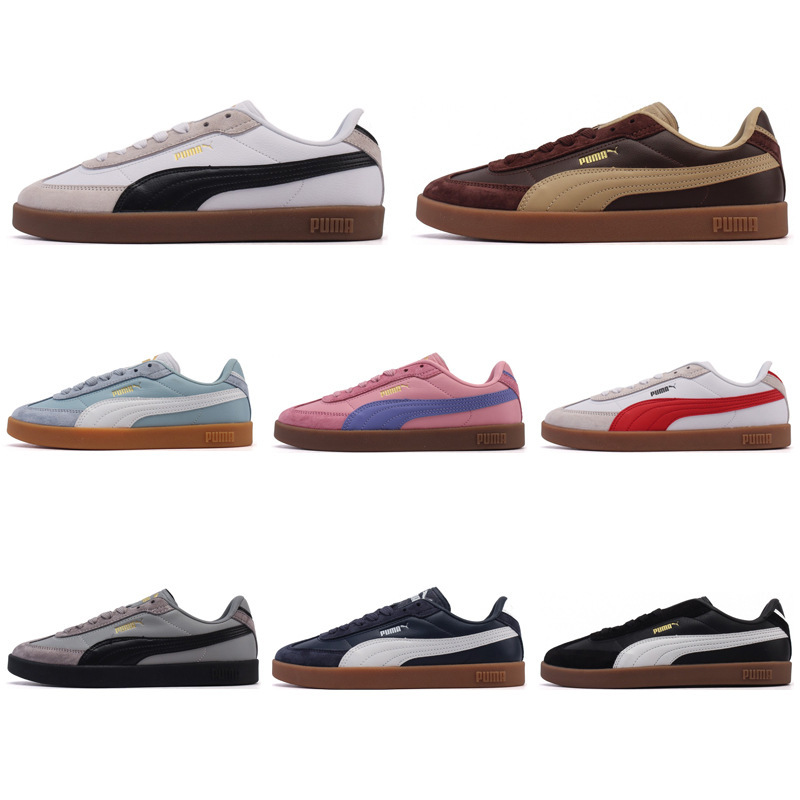 Putian Pure Original Pm Club Ii Era Classic Casual Non-Slip Wear-Resistant Low-Top Sneakers Unisex German Training Shoes Cross-Border Putian Pure Original Pm Club Ii Era Classic Casual Non-Slip Wear-Resistant Low-Top Sneakers Unisex German Training Shoes Cross-Border