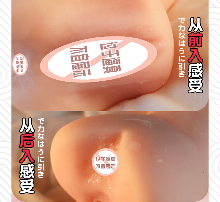 Jiuai Inverted Mold Male Masturbator Cup, TPE Manual Pleasure Device, 3-Piece Pack — detail image 9