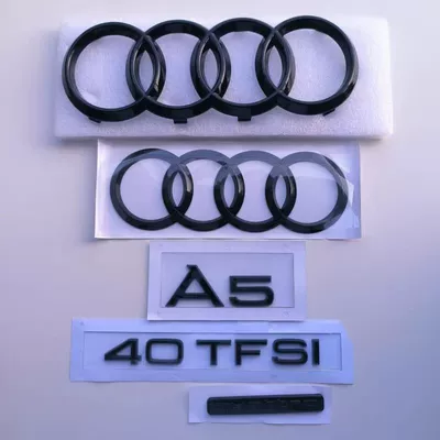 Car logo rear emblem, rear lettering, 45 - standard-a540tfsi