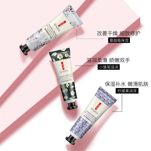 Fanzhen Hand Cream 30g Fruit and Plant Essence Hydrating and Moisturizing Hand Cream Moisturizing and Anti-Drying Autumn and Winter Skin Care Wholesale