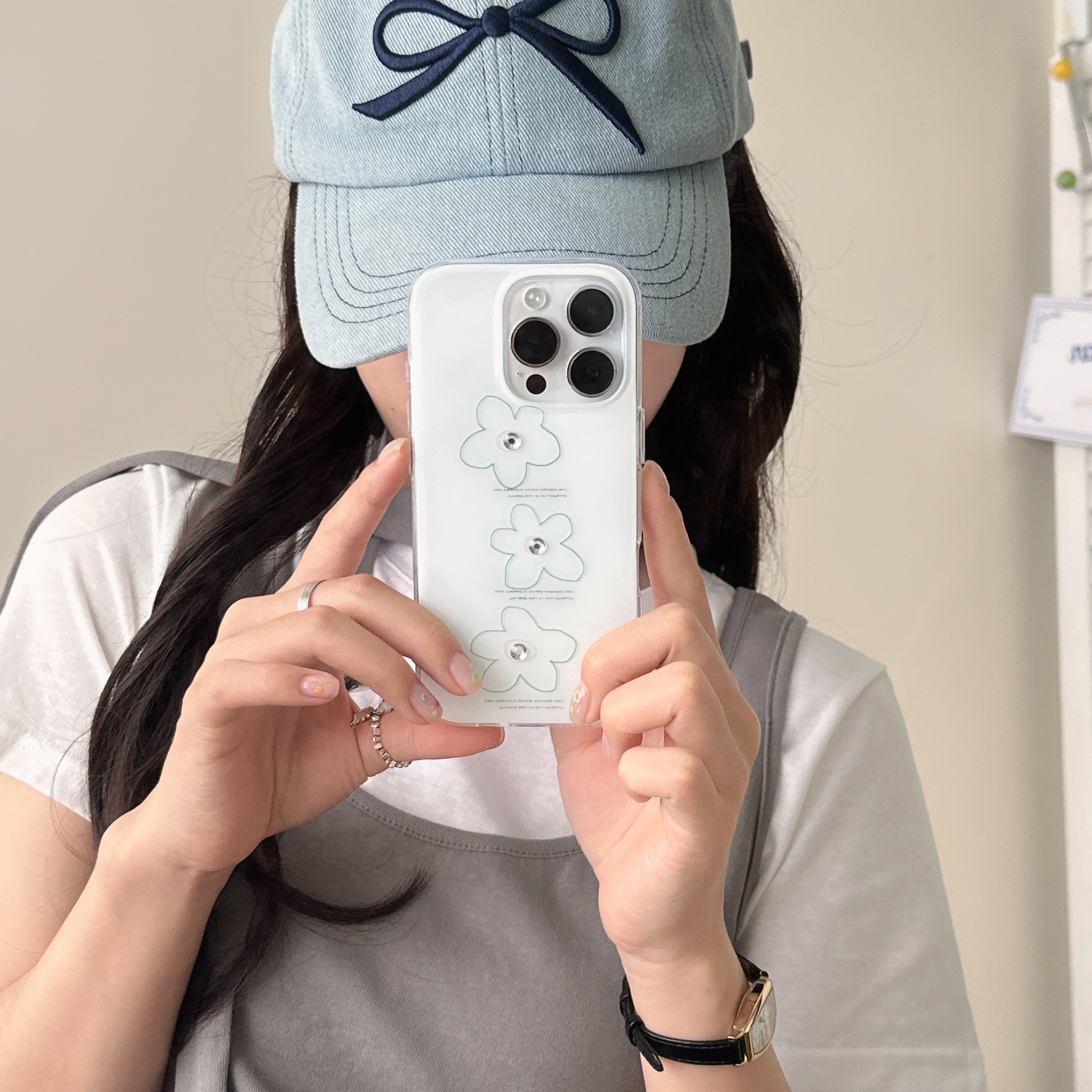 Flor de graffiti de personalidad simple para Apple 16Pro funda para teléfono iPhone 15PM pareja 14/13 nuevo 16PM