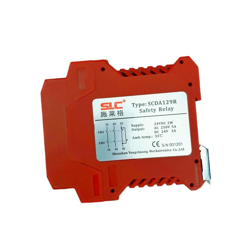 SLC SCDA129R Двухручной контрольный безопасностный реле-модуль