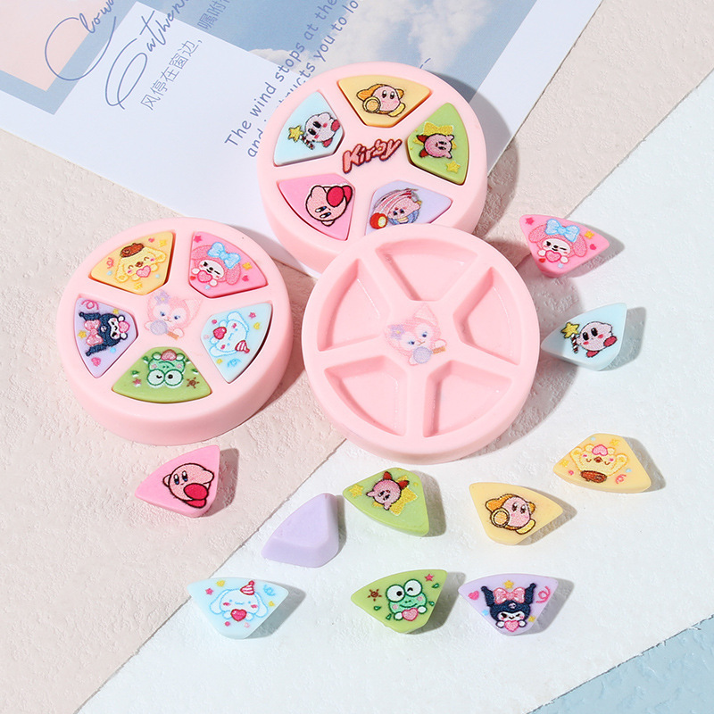 Imitation Food Play Sanrio Pizza Piece diy Handmade Hair Accessories Headline Hole Shoes Cream Glue Mobile Phone Case Accessories Imitation Food Play Sanrio Pizza Piece diy Handmade Hair Accessories Headline Hole Shoes Cream Glue Mobile Phone Case Accessories