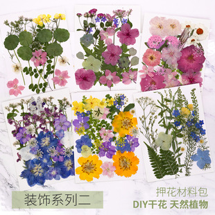 Dried flower diy combination real flower material Japan Amazon hot selling flower photo frame aromatherapy candle bookmark material