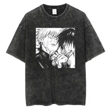 Hot Anime Jujutsu Kaisen Zenin Maki Cool Printed T-shirt Men