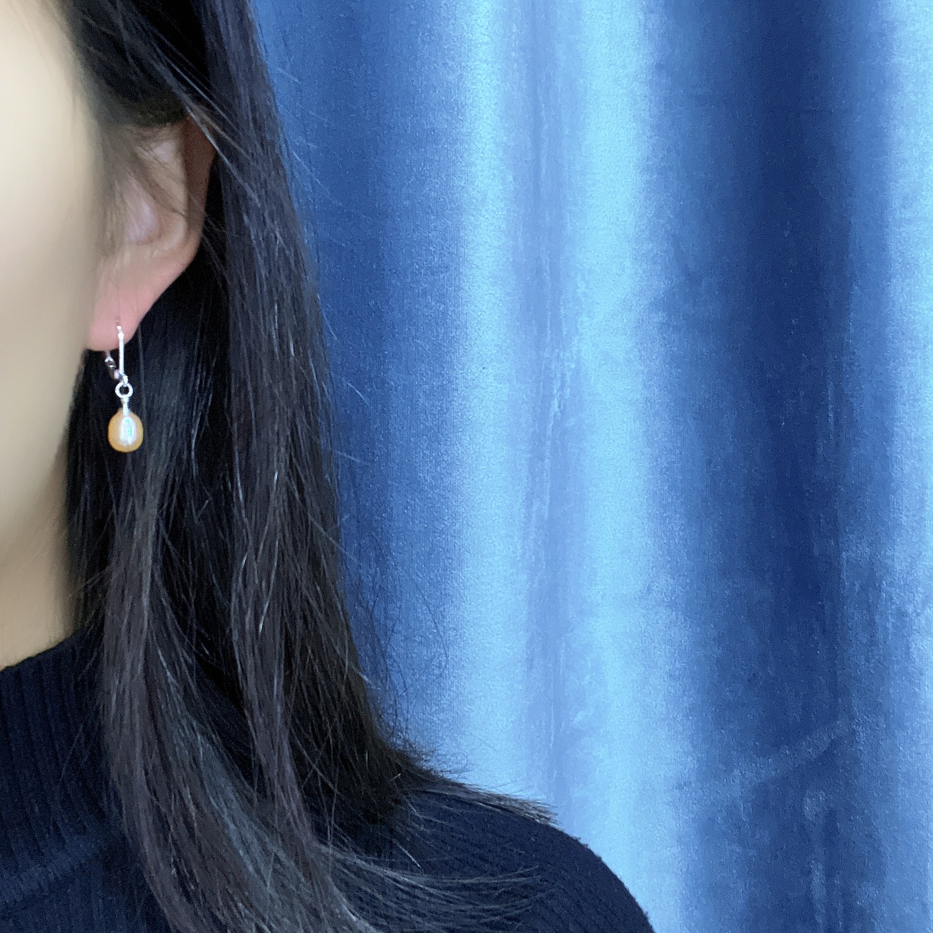 13g Weight Copper Ear Needle Material Drop Earrings Classification 1 Pair Quantity Daily Occasion Freshwater Pearl, Copper Material Geometric Pattern All Seasons Season Women's Gender Simple Style Style 1 Pair Freshwater Pearl Copper Freshwater Pearl Earrings Geometric Drop Earrings 10