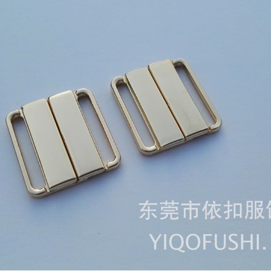 专业生产泳衣配件比基尼内衣对扣文胸套扣泳装大型插扣15-35mm