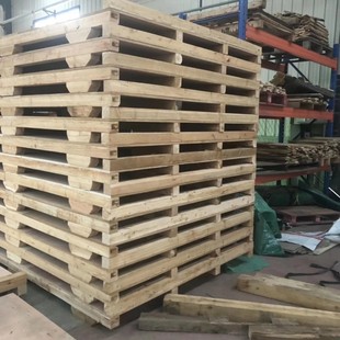 Tianjin Wooden Box Wooden Pallet Fumigation Special Solid Wood Pallet Card Board Wooden Pallet