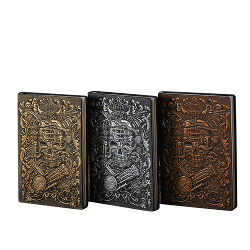 Direct supply from manufacturer European style retro Tarot Death Note hardcover embossed diary notebook