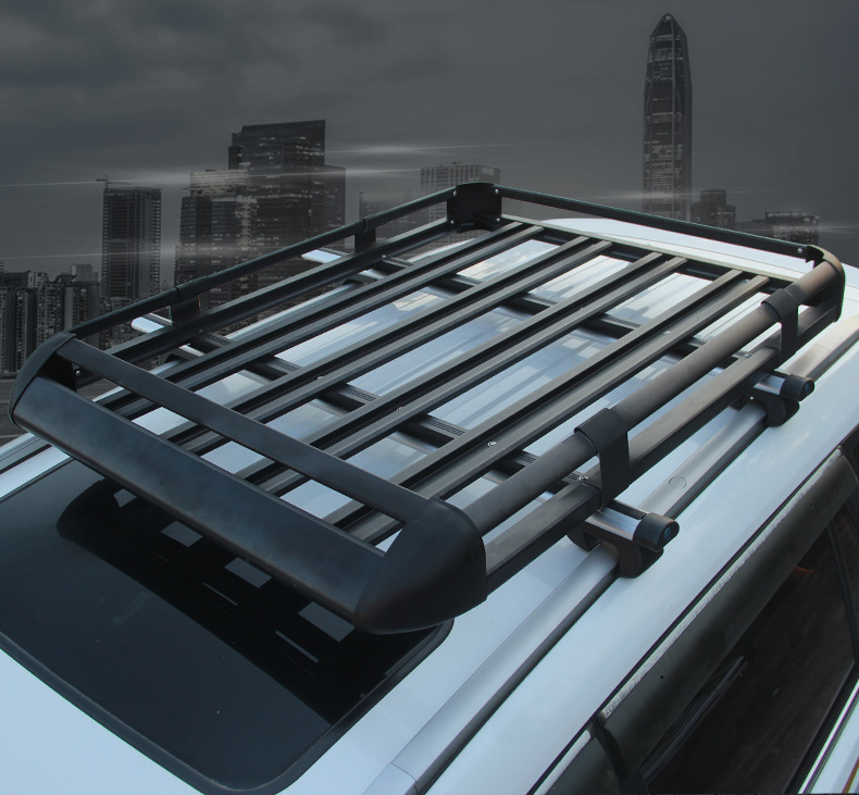 Car Roof Rack Suv Vehicle Travel Frame Shelf Dedicated Luggage Frame Basket Platform Rack 4×4 Off-Road Vehicle