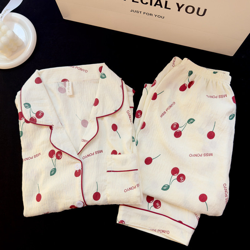 Cloud Cotton-J1801# Cherry Long
