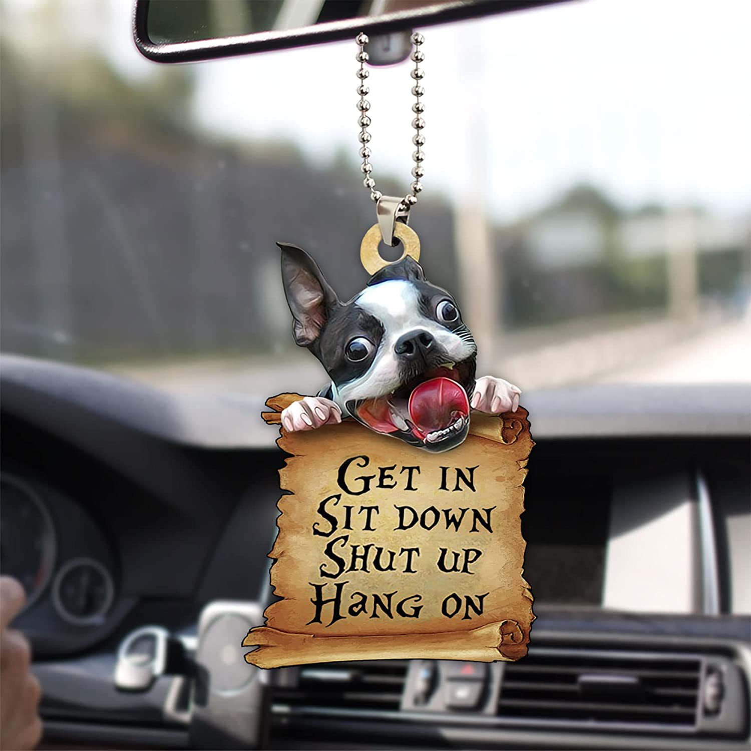 Nuevos productos transfronterizos Interesante Panda Animal Series Accesorios para automóviles Accesorios para automóviles Colgador para automóviles image 4