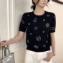 显瘦重工薄款短袖上衣