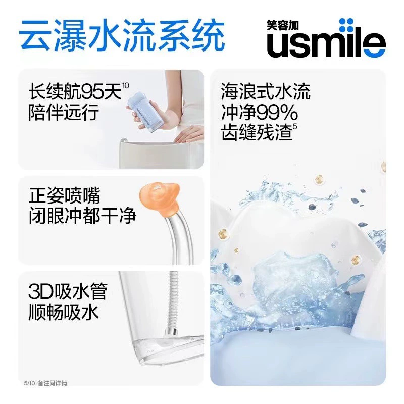 usmile Smile plus C10S поколение портативной зубной промывки для дома, очистка зубов и рта, новое обновление