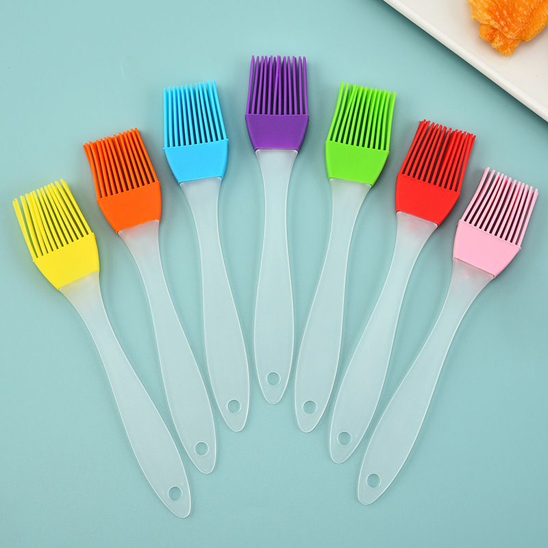 Barbecue Oil Brush, Silicone Oil Brush, Kitchen Integrated Scraper, Temperature-Resistant Barbecue Brush, Household Baking Tool, Silicone Brush Barbecue Oil Brush, Silicone Oil Brush, Kitchen Integrated Scraper, Temperature-Resistant Barbecue Brush, Household Baking Tool, Silicone Brush