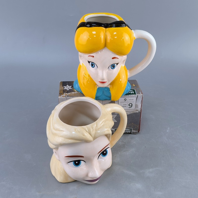 Hermosa y encantadora princesa casera, taza de cerámica, taza de regalo de cumpleaños de alta calidad, taza de café para niñas
