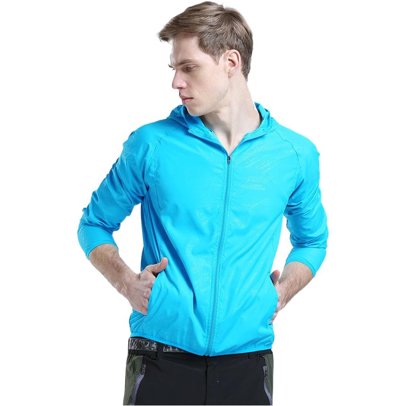 2022 Summer Thin Breathable Sun Protection Clothing for Outdoor Street Cycling and Mountaineering, Available for Wholesale and Can Be Printed with Logo